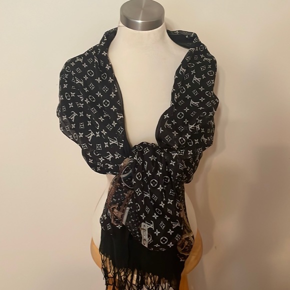 Louis Vuitton silk scarf